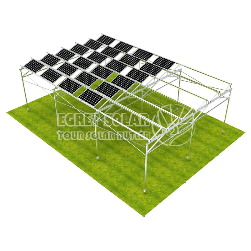 Solar Agricultural Aluminium stativ montering