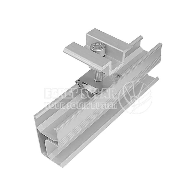 Solar Aluminum Rail 47B for Roof Mounting Bracket