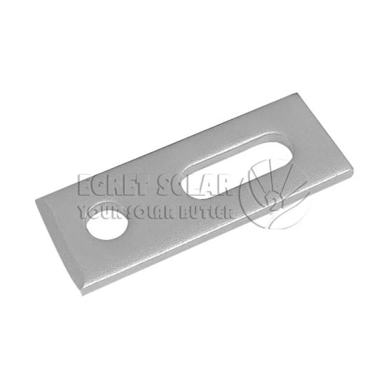Stainless Steel Solar Adaptor Plate with Solar Hanger Bolts