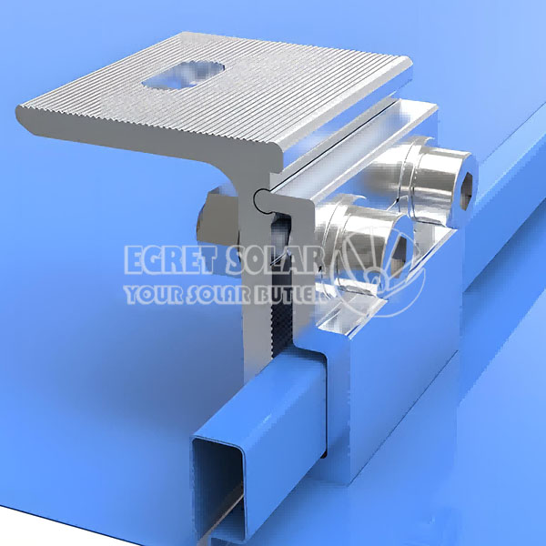Standing Seam Metal Roof Clamp For Solar Panel Mounting