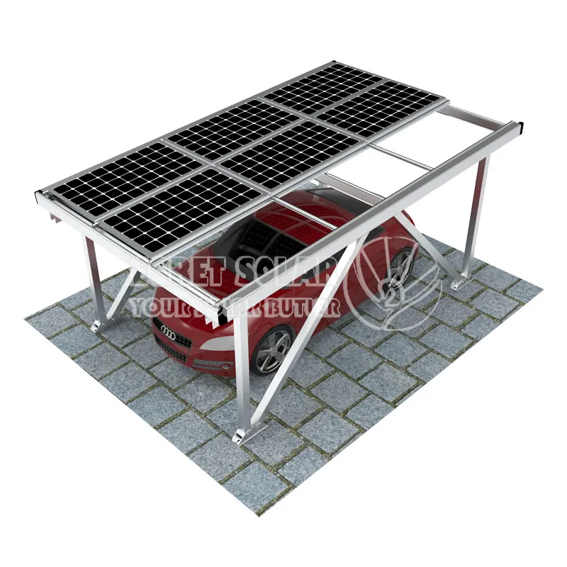 Su Yalıtımlı Carport Solar Montaj Sistemi