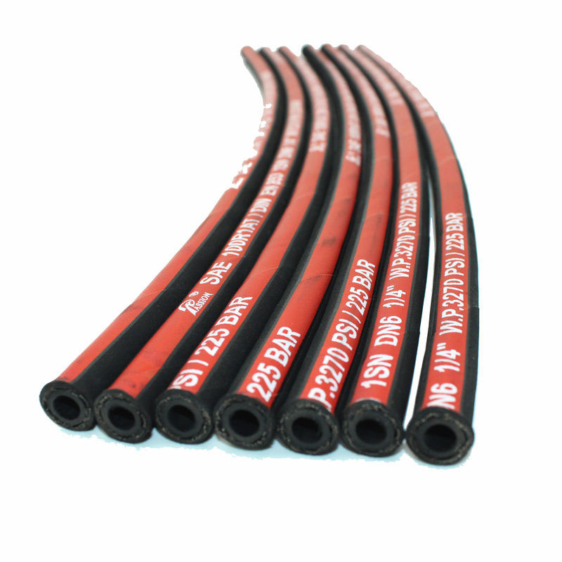 SAE 100R1AT Steel Wire Woven Rubber Hose