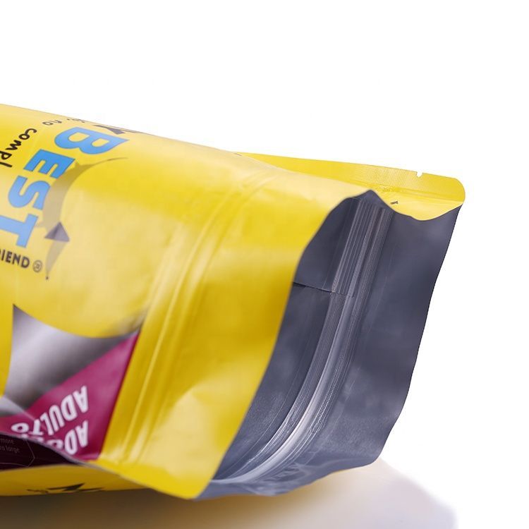 Τσάντα πουγκί συσκευασίας τροφών κατοικίδιων με επίπεδη αλουμινόχαρτο - 2 