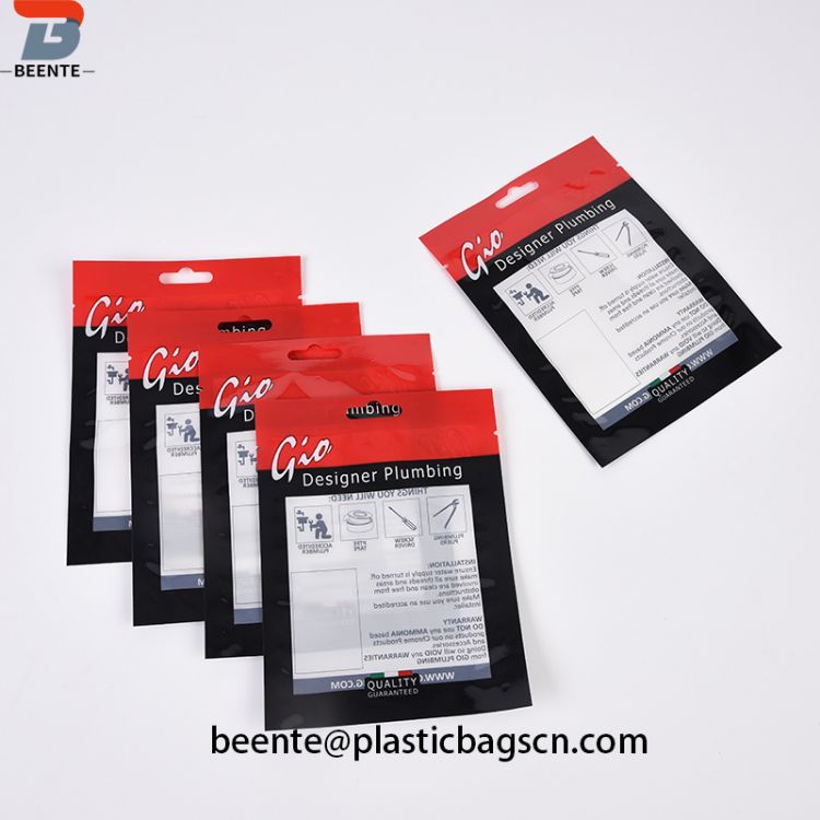 Electronic Parts Transparent Accessories Packaging Zipper Bag - 0 