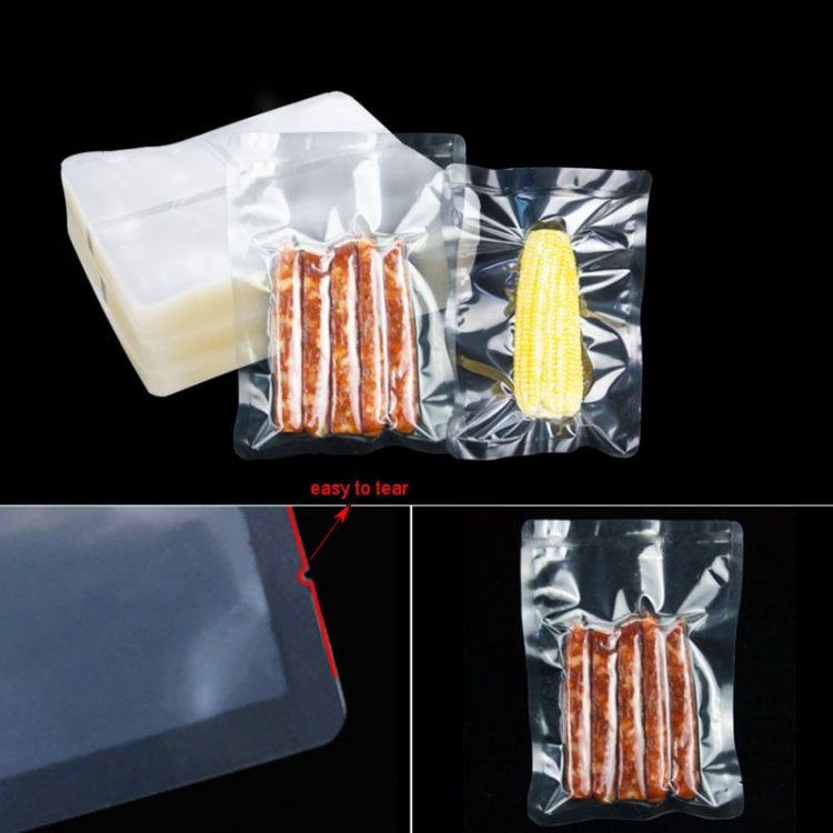 Πλαστική σακούλα συσκευασίας κενού θερμικής σφράγισης ποιότητας τροφίμων - 3 
