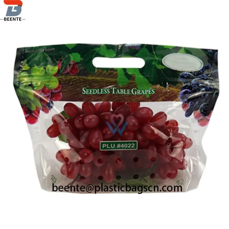 Sac d'emballage de fruits ou de légumes frais