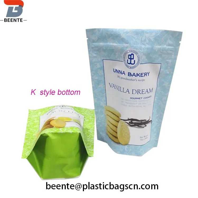 Plastic Snack Bags Frozen Food Pouch for Food