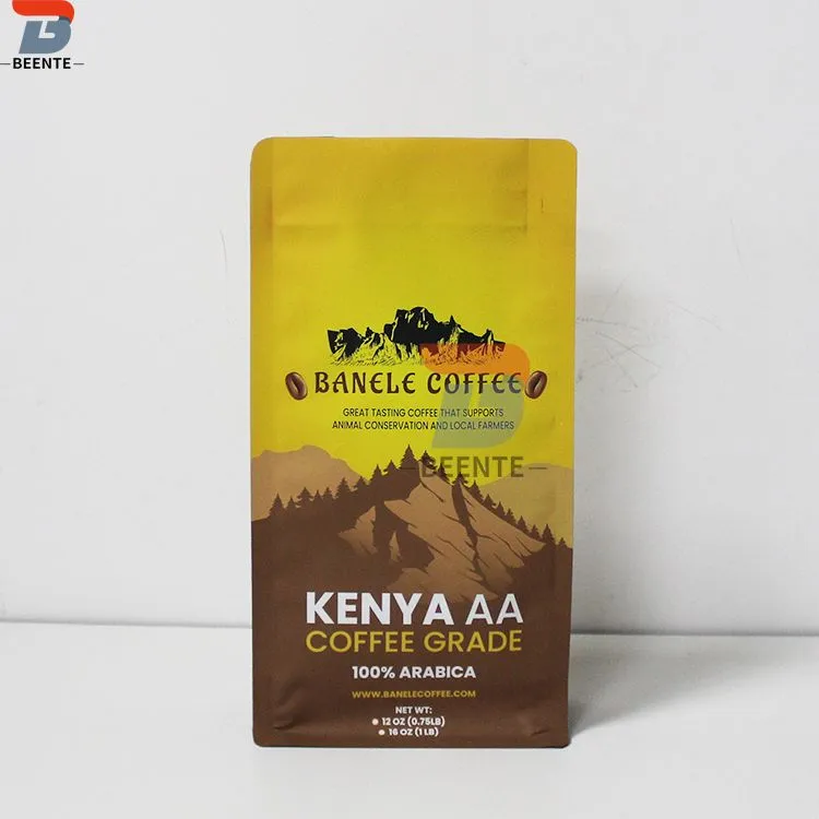 Stampa sacchetto di caffè in grani di alta qualità