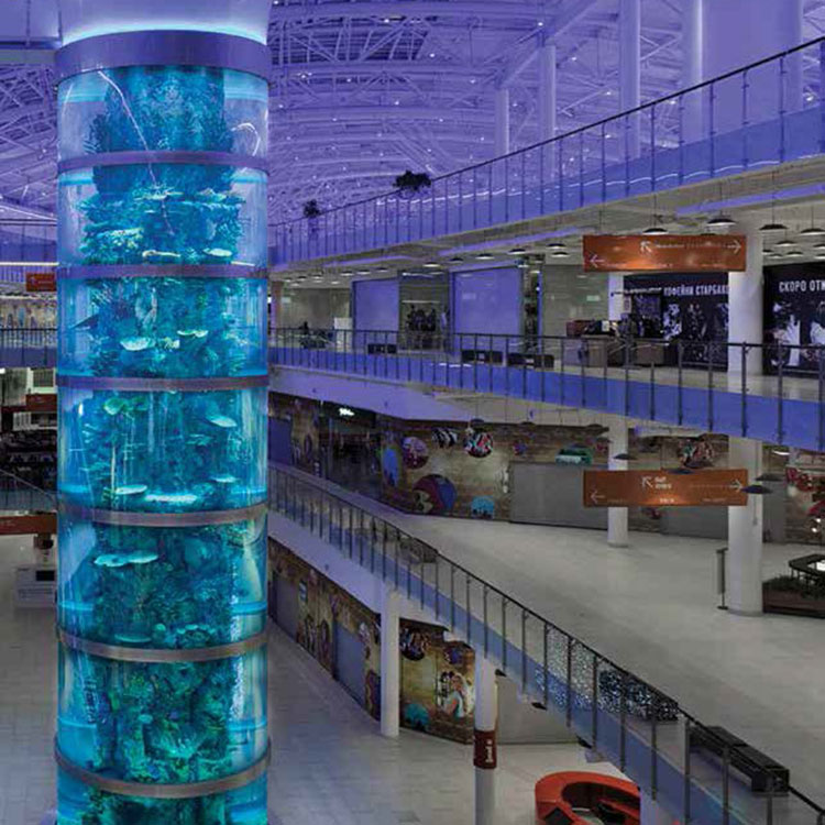 Shopping Mall Landscape Acrylic Aquarium