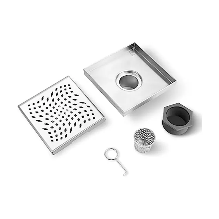 Stainless Steel Square Shower Floor Drain