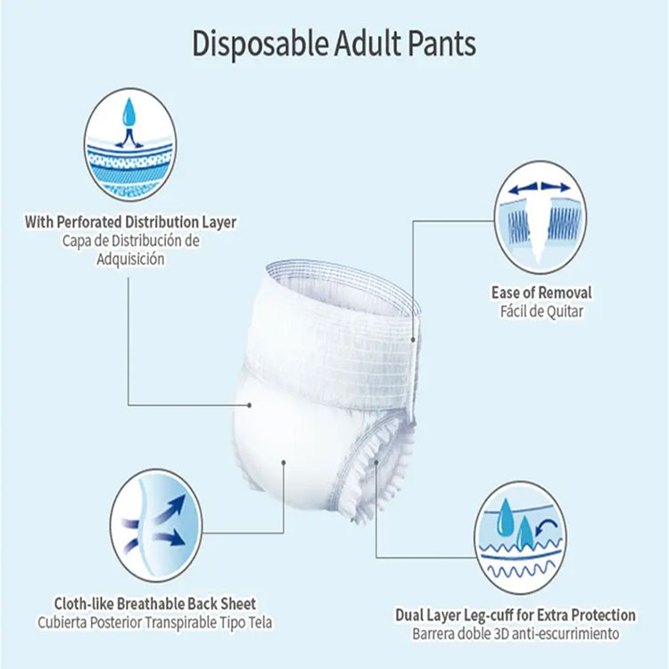 Elder Diapers Pull Ups Pants