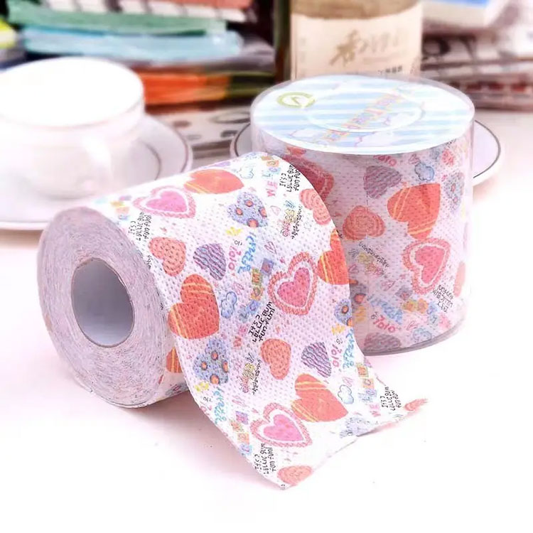Printed Toilet Paper Roll