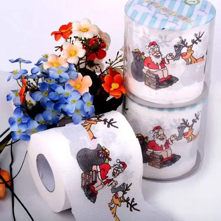 Printed Toilet Paper Roll