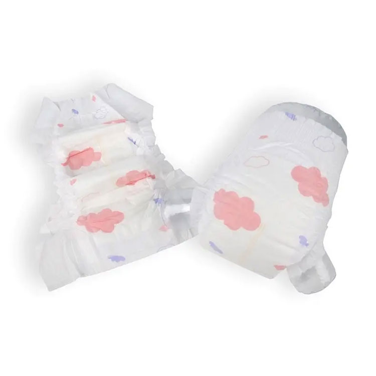 Stretchy Waist Baby Diapers