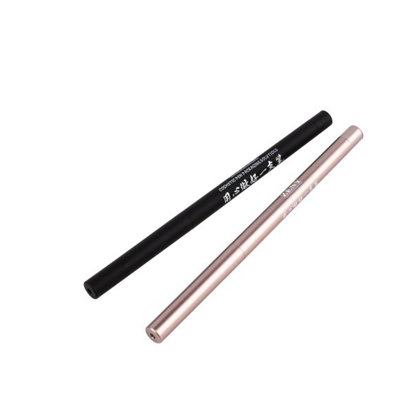 Airtight retractable eyeliner pencil packaging with sharpener