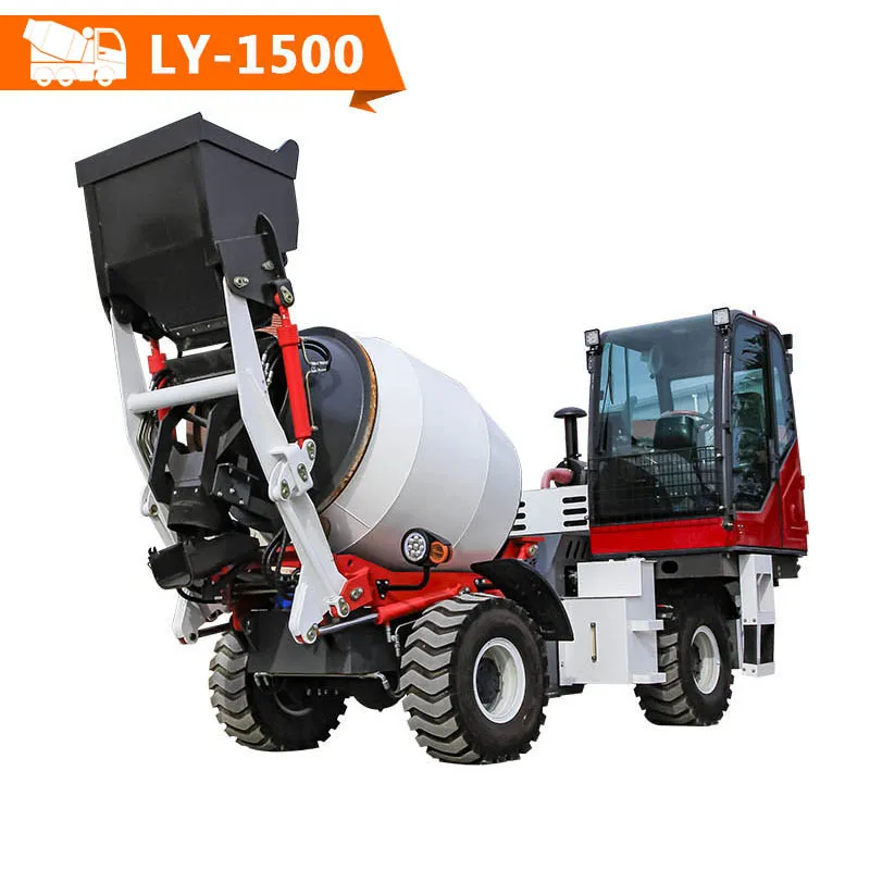 0.9 CBM Self Loading Concrete Mixer