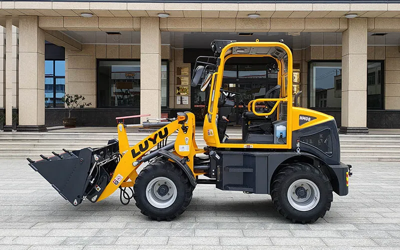 Advantages of 908 compact wheel loader