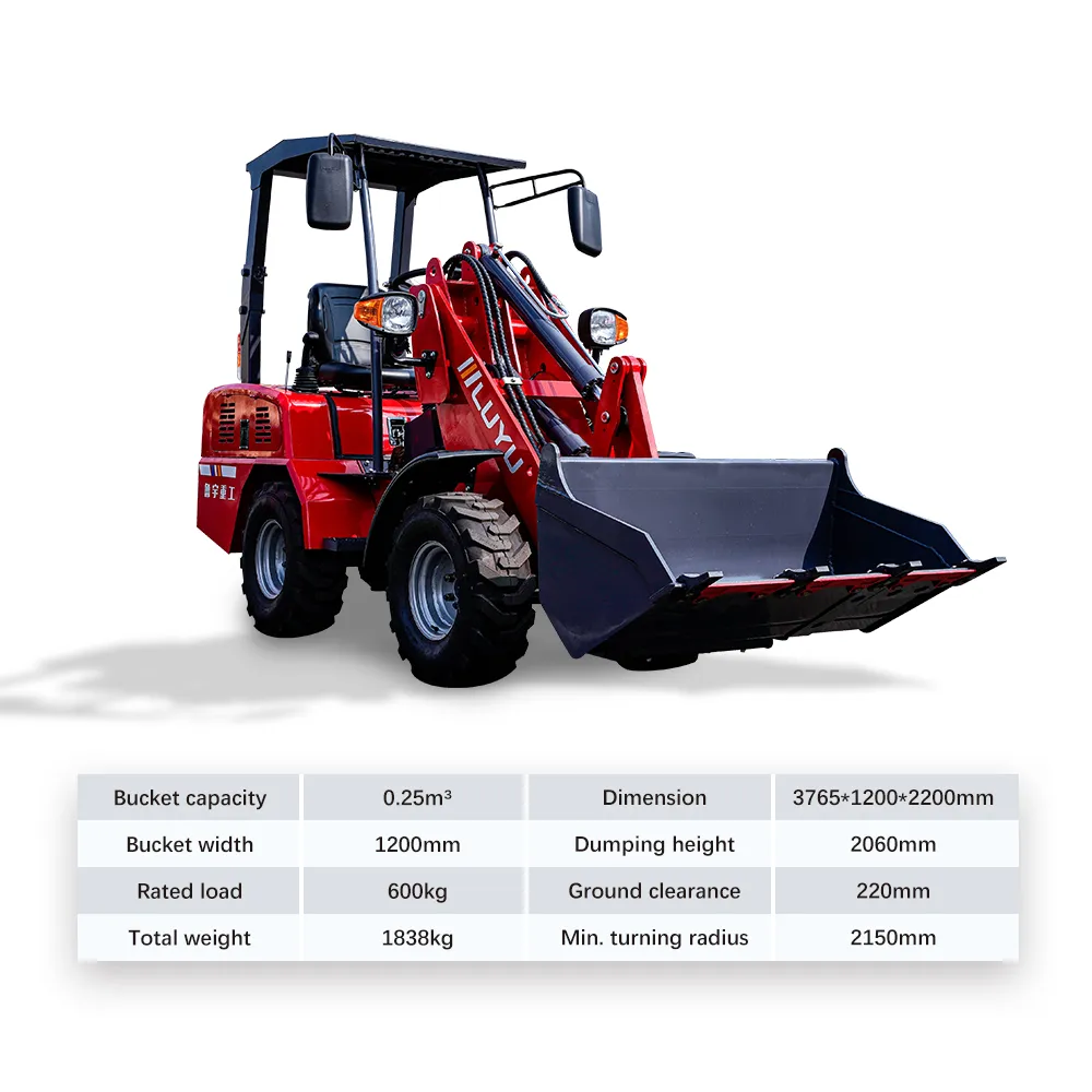 What is a small front end loader?