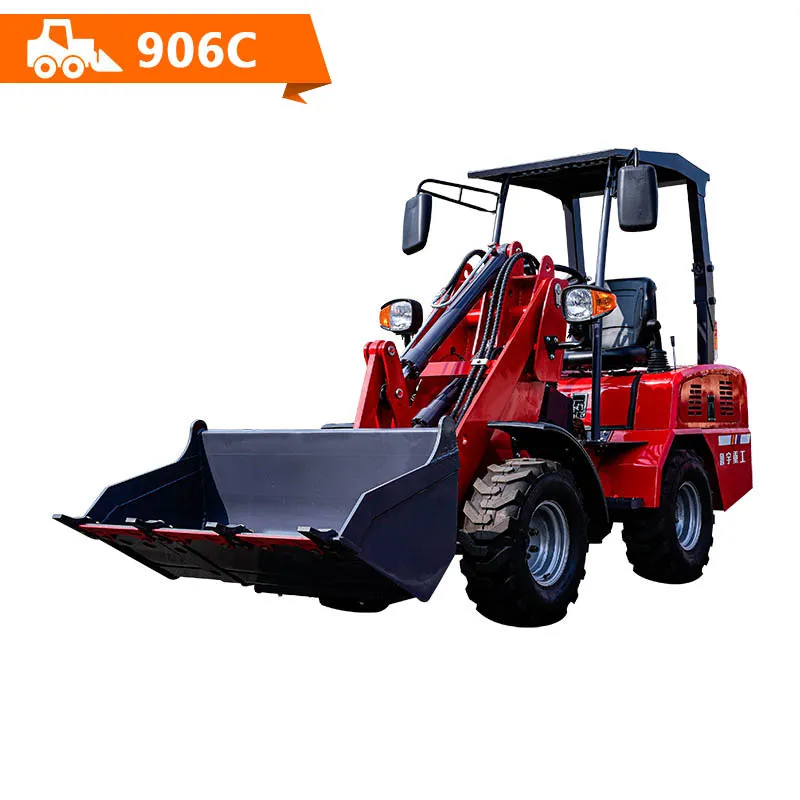 Máy xúc bánh lốp nhỏ gọn 906C