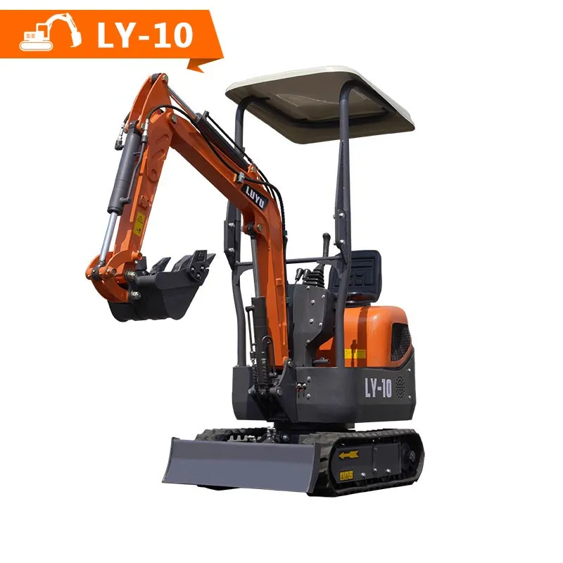 Máy xúc mini LY-10 1 tấn