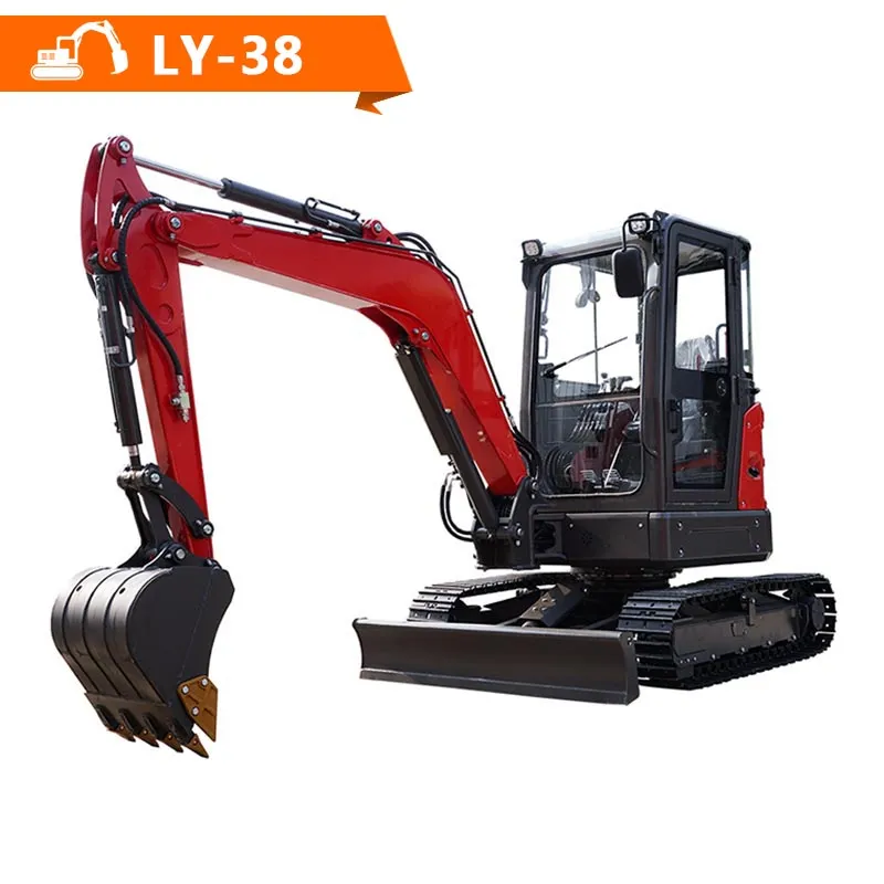 Miniexcavadoras de 3,8 toneladas