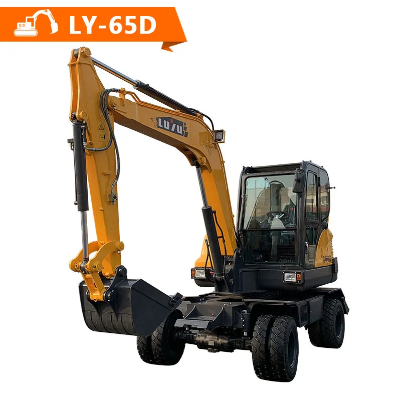 Máy xúc bánh lốp LY-65D