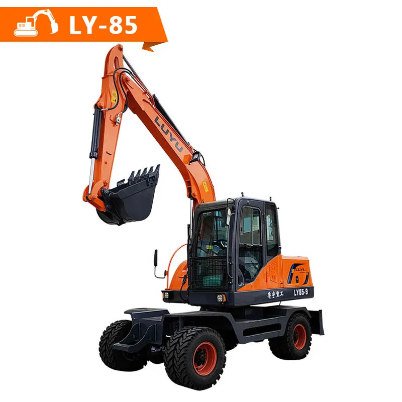 Máy xúc bánh lốp LY-85