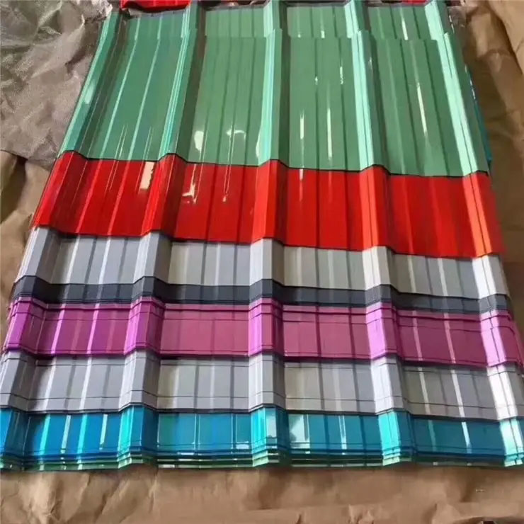 B210P1E+Z Color Coated Galvanized Corrugated Sheet