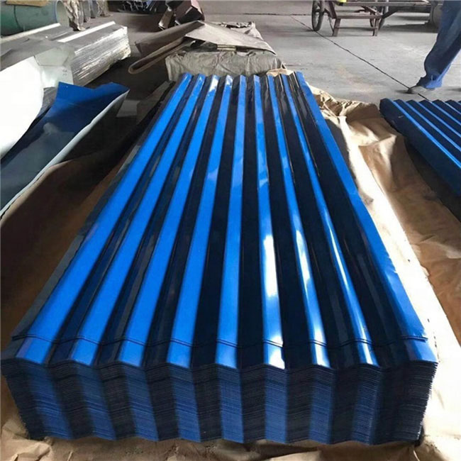 DX52D+ZF Color Coated Galvanized Corrugated Sheet