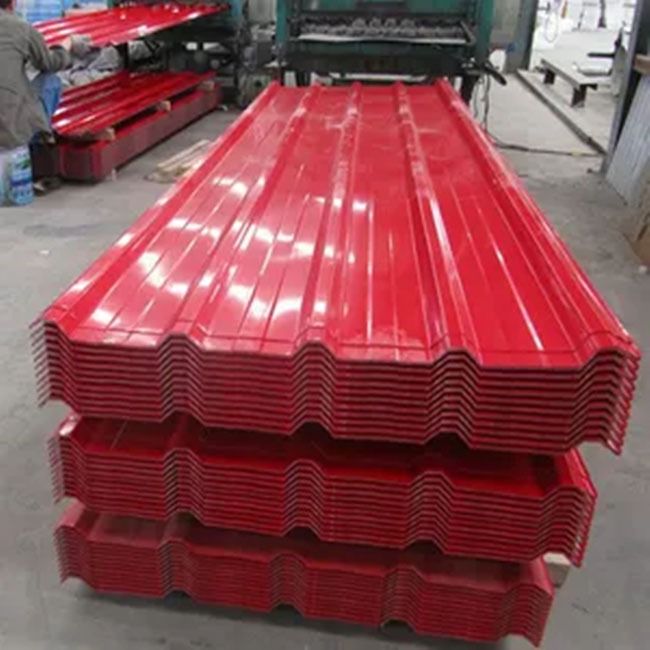 S220GD+Z Color Coated Galvanized Corrugated Sheet