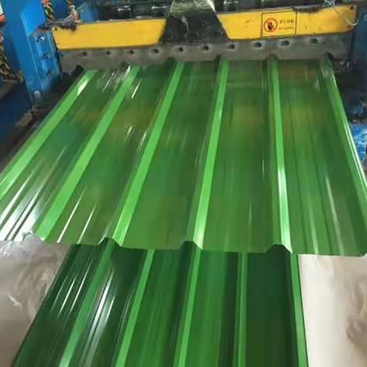 S550GD+Z Color Coated Galvanized Corrugated Sheet