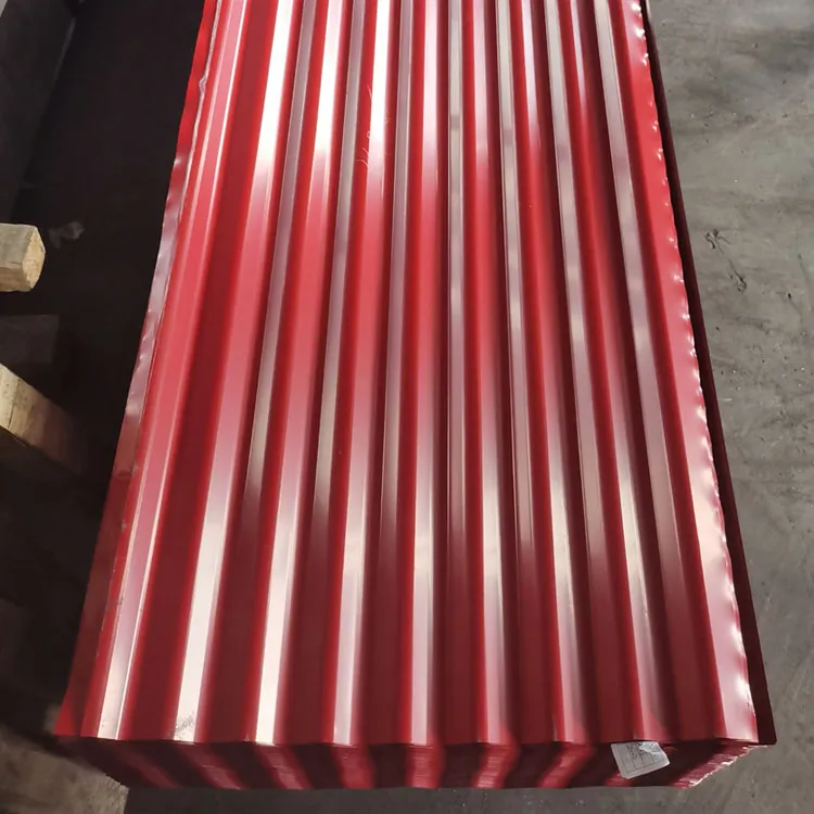 S550GD+Z Color Coated Galvanized Corrugated Sheet