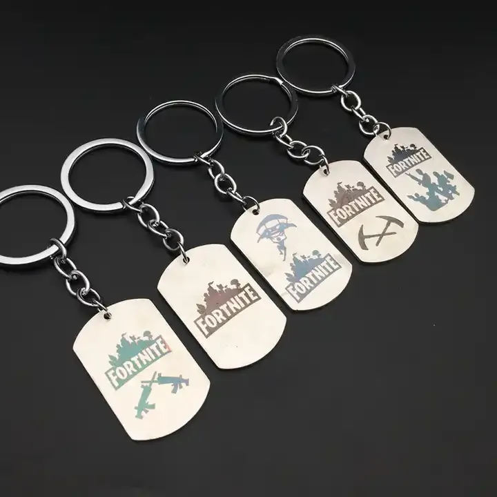 Stainless Steel Metal Keychain