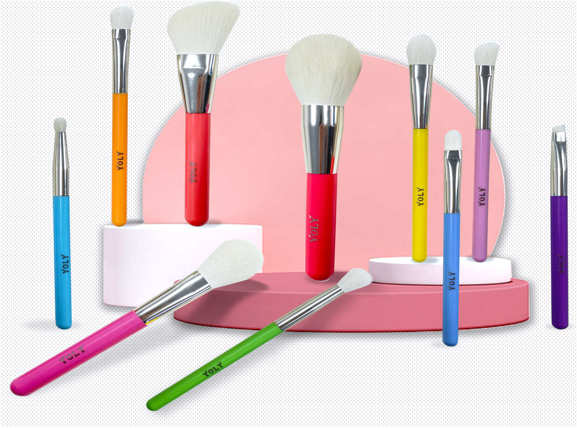 ​Yoly teaches you how to choose makeup brushes
