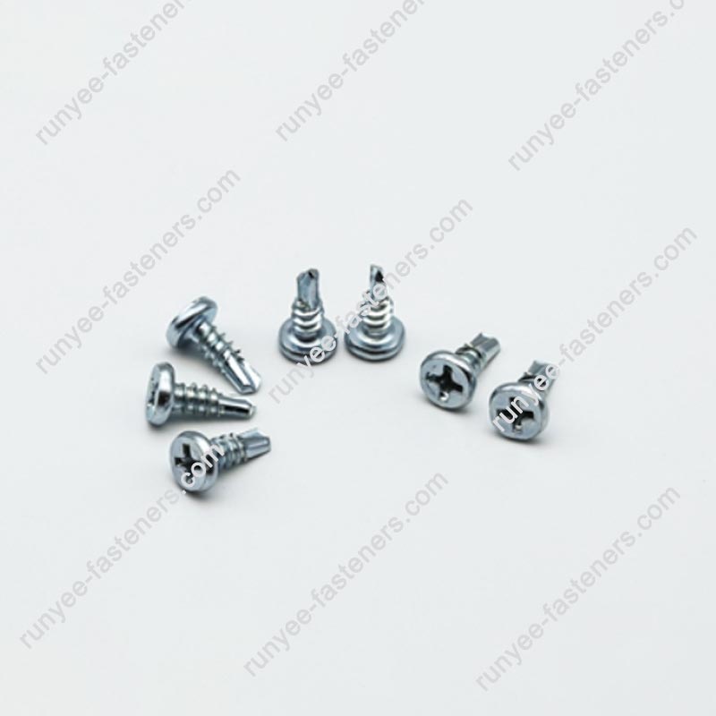 Phillips Pancake Head Self Drilling Screw Zinc