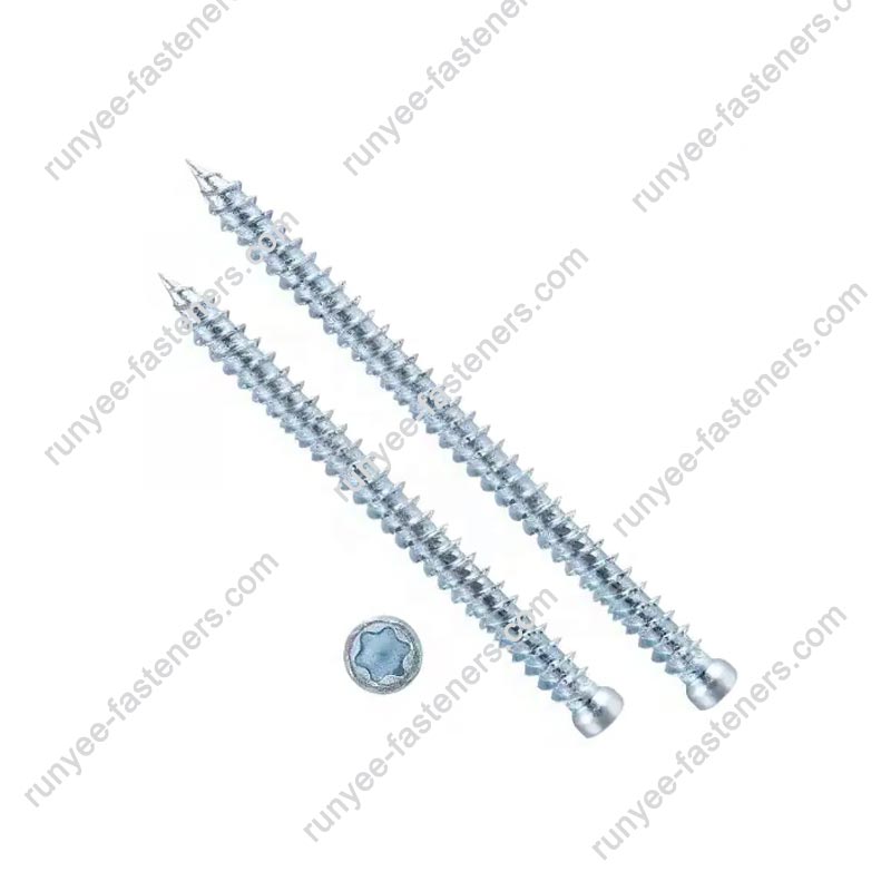 Torx Cylinder Small Head Concrete Screw