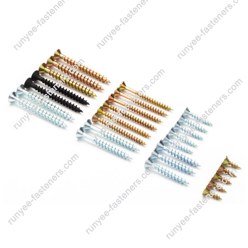 Phillips Countersunk Flat Head Chipboard Screw Coarse Thread