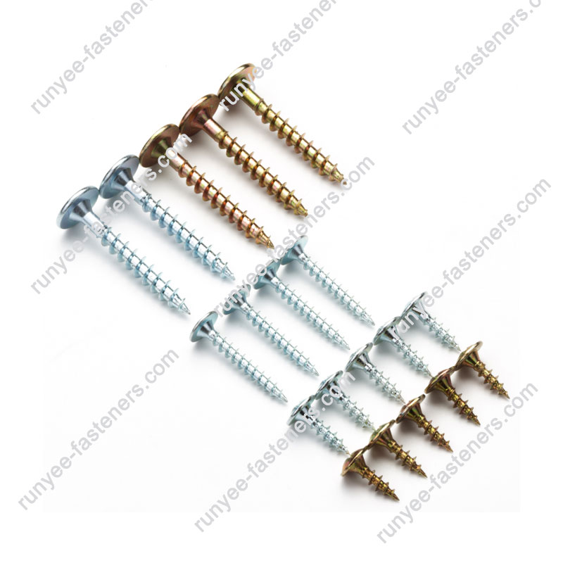 Phillips Wafer Flange Head Chipboard Screw