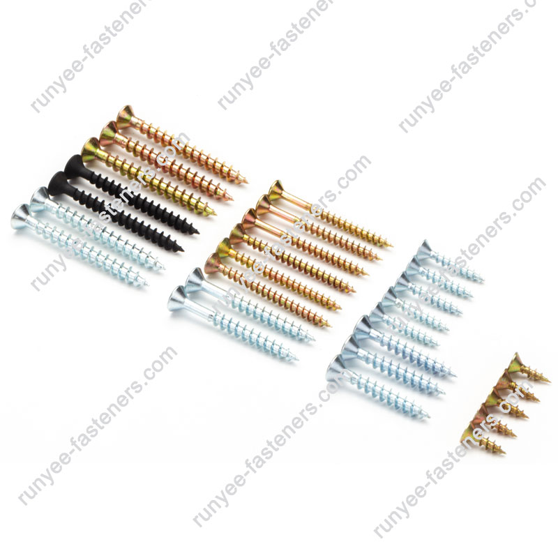 Pozi Countersunk Flat head Chipboard Screw