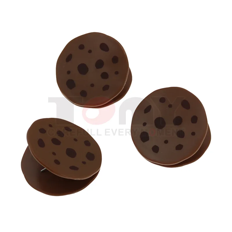 Clip de galleta con chispas de chocolate