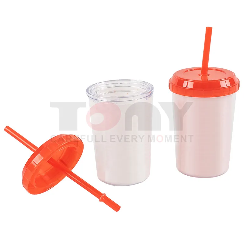 Ice Cup with Straw