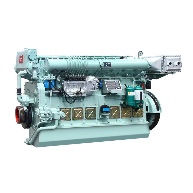 210-600 kW teljesítményű tengeri dízelmotor