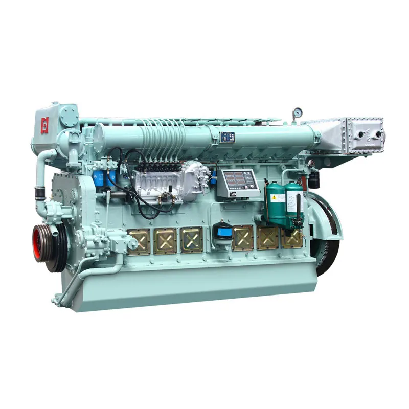 Motor diesel marítimo de 210 a 600 kW