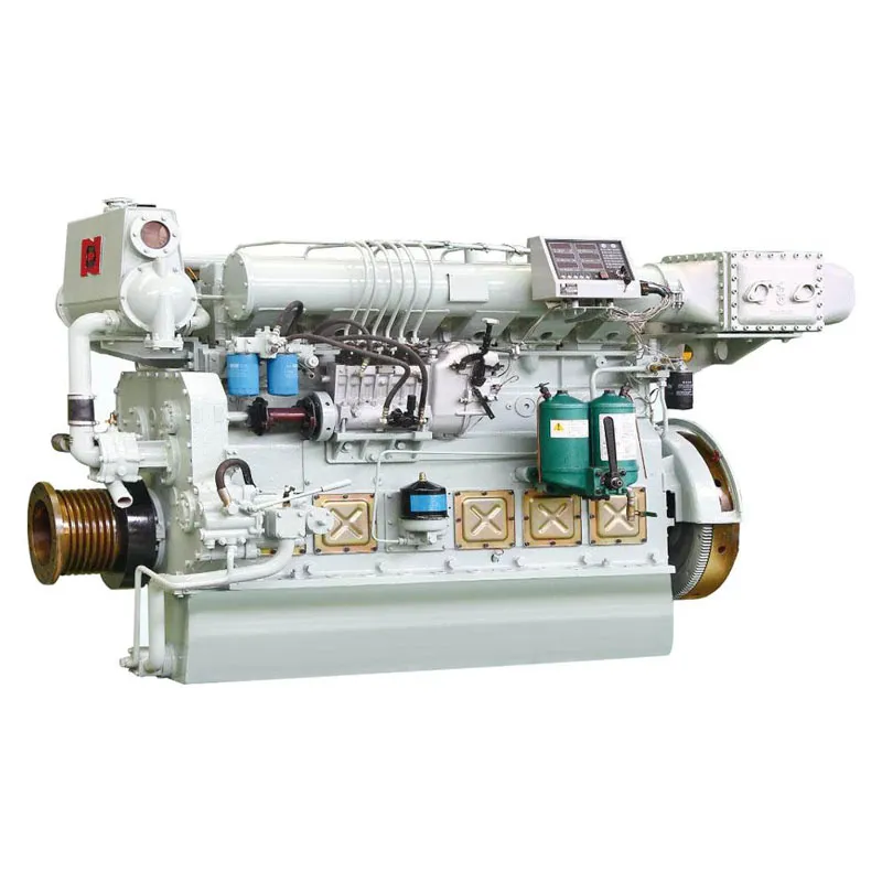 Moteur marin bicarburant de 220 à 600 kW