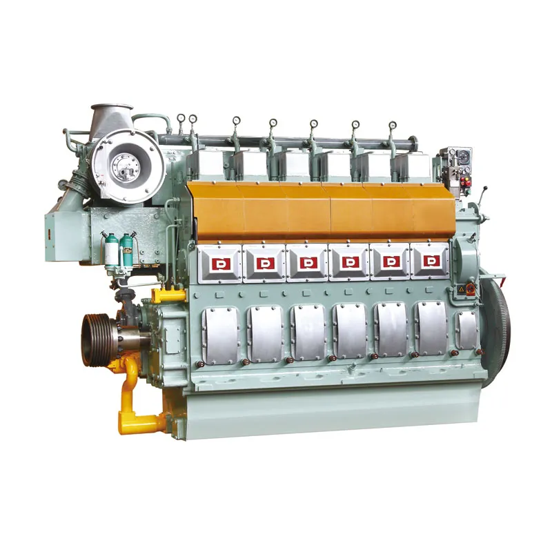 374 till 1470 kW marin dieselmotor