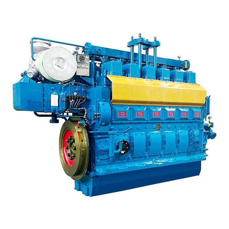 Motor marino de combustible dual de 396 a 1200 kW