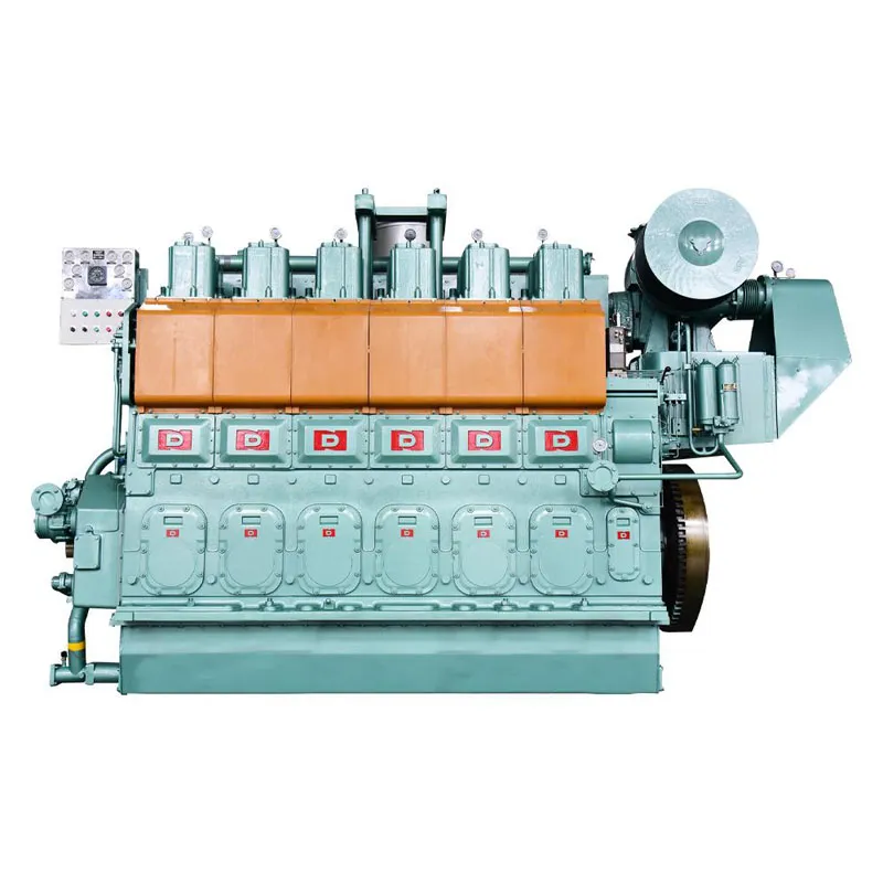 Motor marino de combustible dual de 551 a 2206 kW