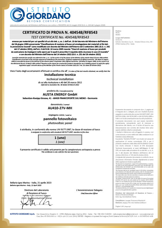 Certificate-for-fire-resistance-in-Italy-Austa_Perc-Mono