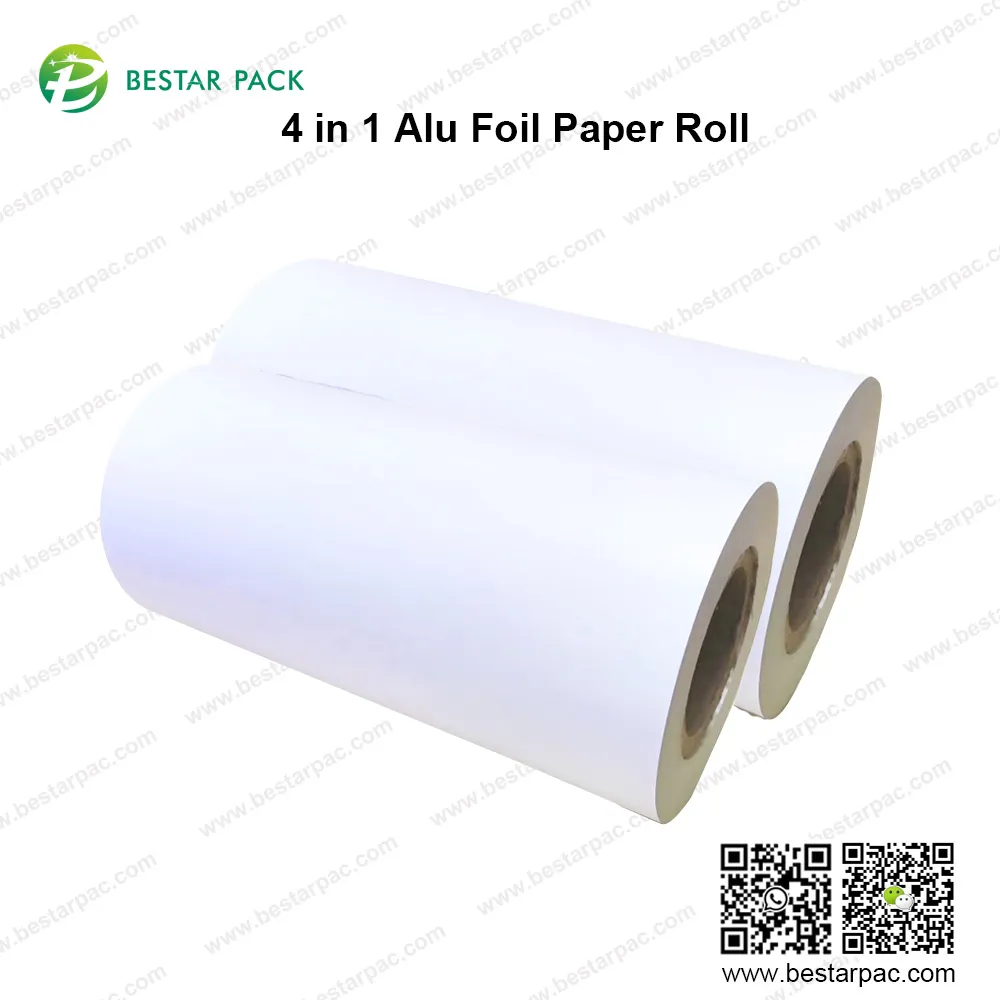 4-in-1-Alufolienpapierrolle