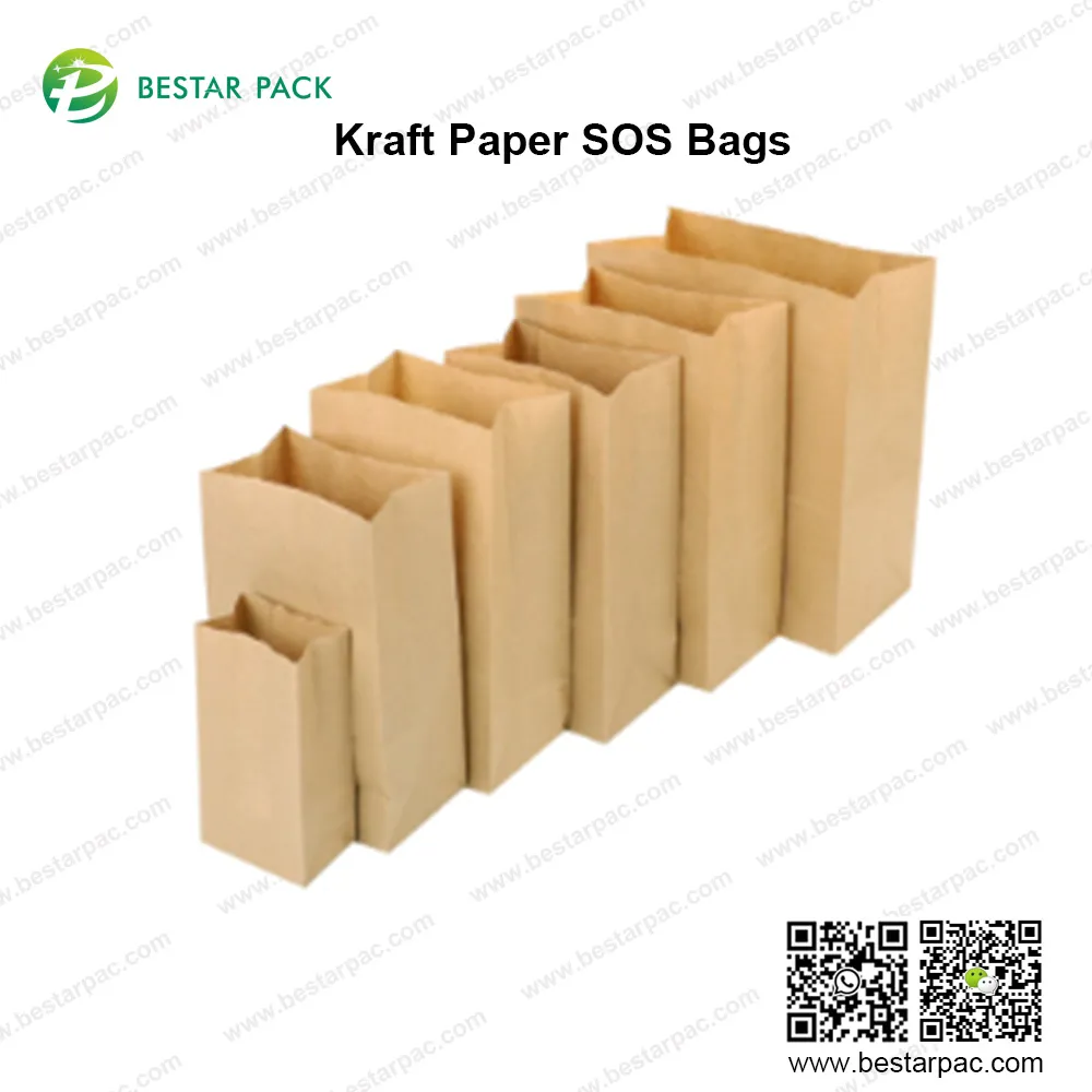Τσάντες Sos από χαρτί Kraft